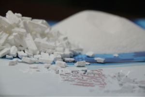 Cibo grado carbonio bianco nero